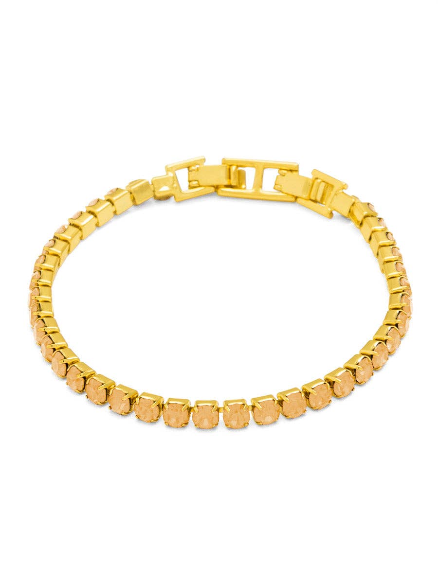Crystal Tennis Bracelet: CHAM