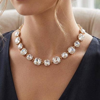 Gem Candy Necklace: Blue,Multi