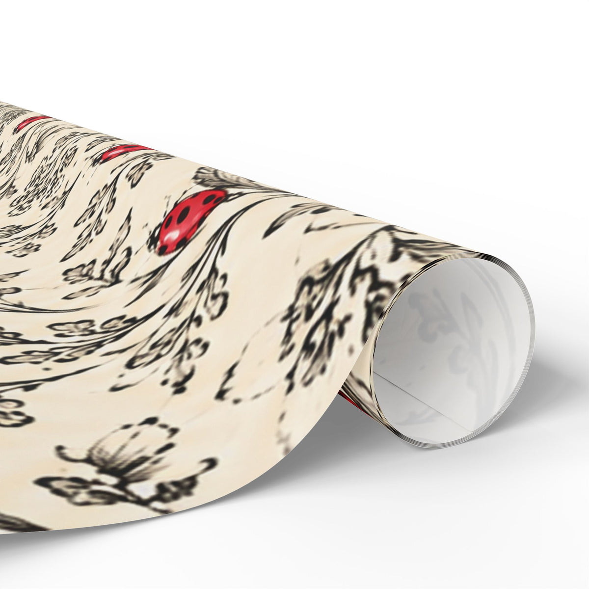 Last of the Bugs – Vintage Ladybug Wrapping Paper