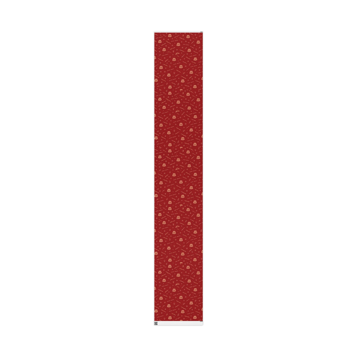 Stick Season Wrapping Paper | Red & Cream Cozy Winter Gift Wrap | Vintage Sweater Christmas Wrapping Paper