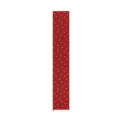 Stick Season Wrapping Paper | Red & Cream Cozy Winter Gift Wrap | Vintage Sweater Christmas Wrapping Paper