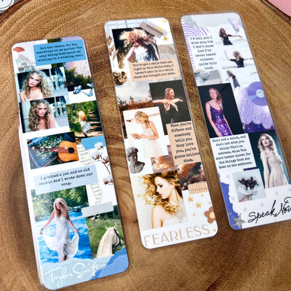 Eras Collage Bookmarks: Speak Now