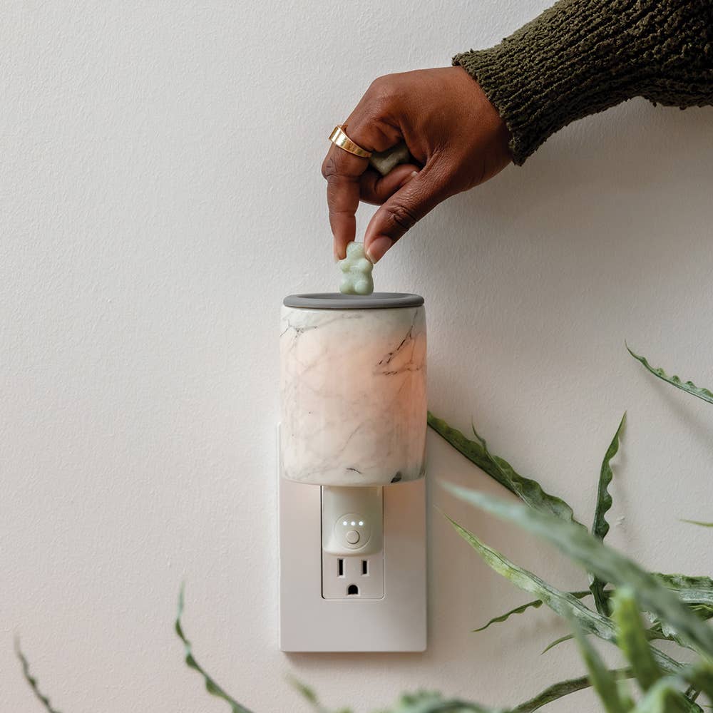 Timer Outlet Wax Warmer for Scented Wax Melts: Opalescent