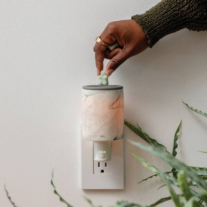 Timer Outlet Wax Warmer for Scented Wax Melts: Opalescent