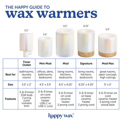 Outlet Wax Warmer for Scented Wax Melts: Marble