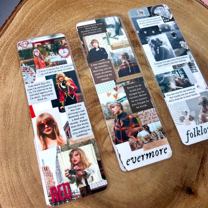 Eras Collage Bookmarks: Lover