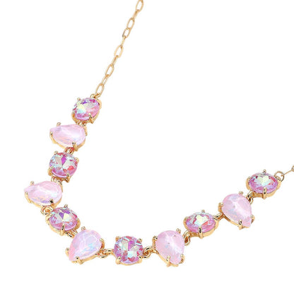 Gem Candy Necklace: Lavender,Multi