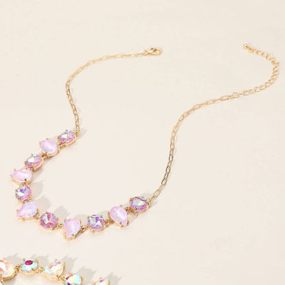Gem Candy Necklace: Blue,Multi