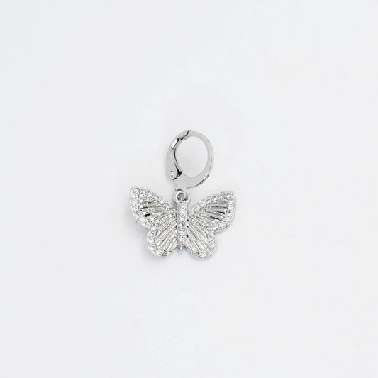 Silver Butterfly Charm
