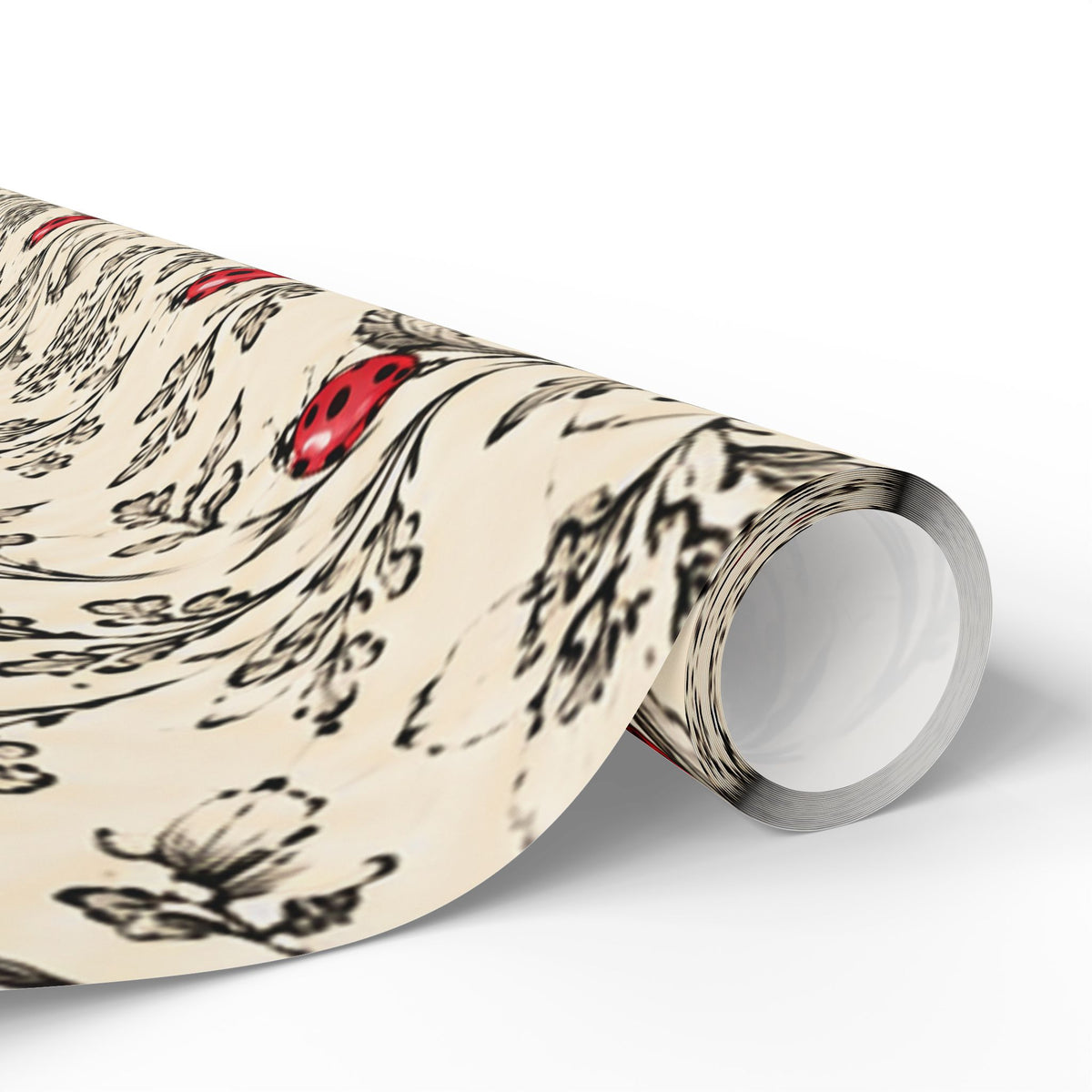 Last of the Bugs – Vintage Ladybug Wrapping Paper