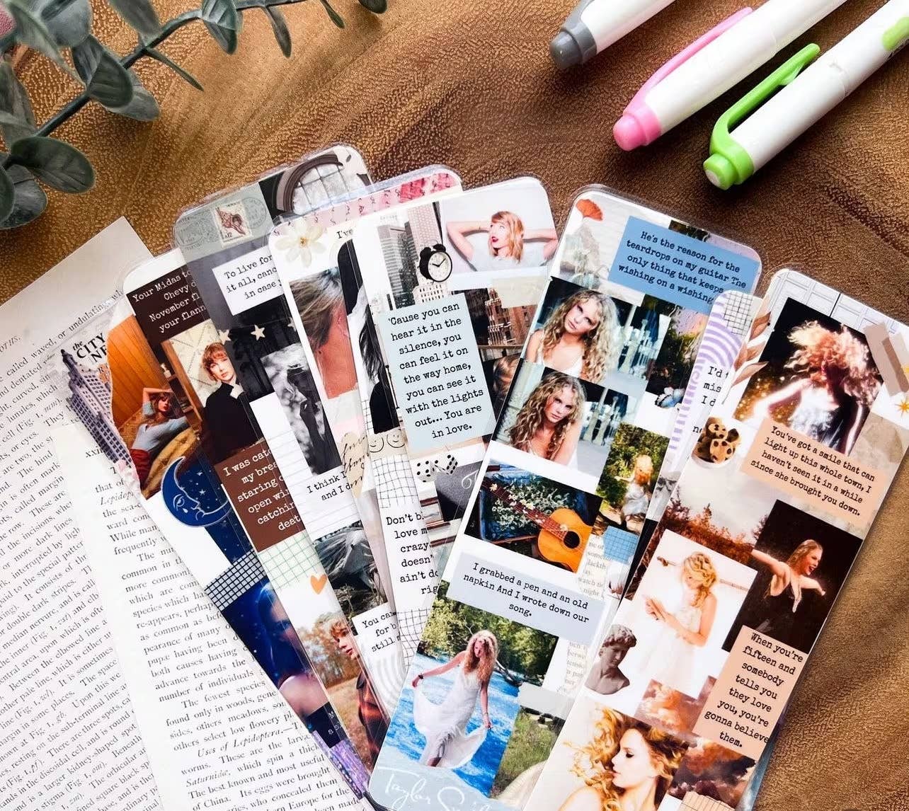 Eras Collage Bookmarks: TTPD
