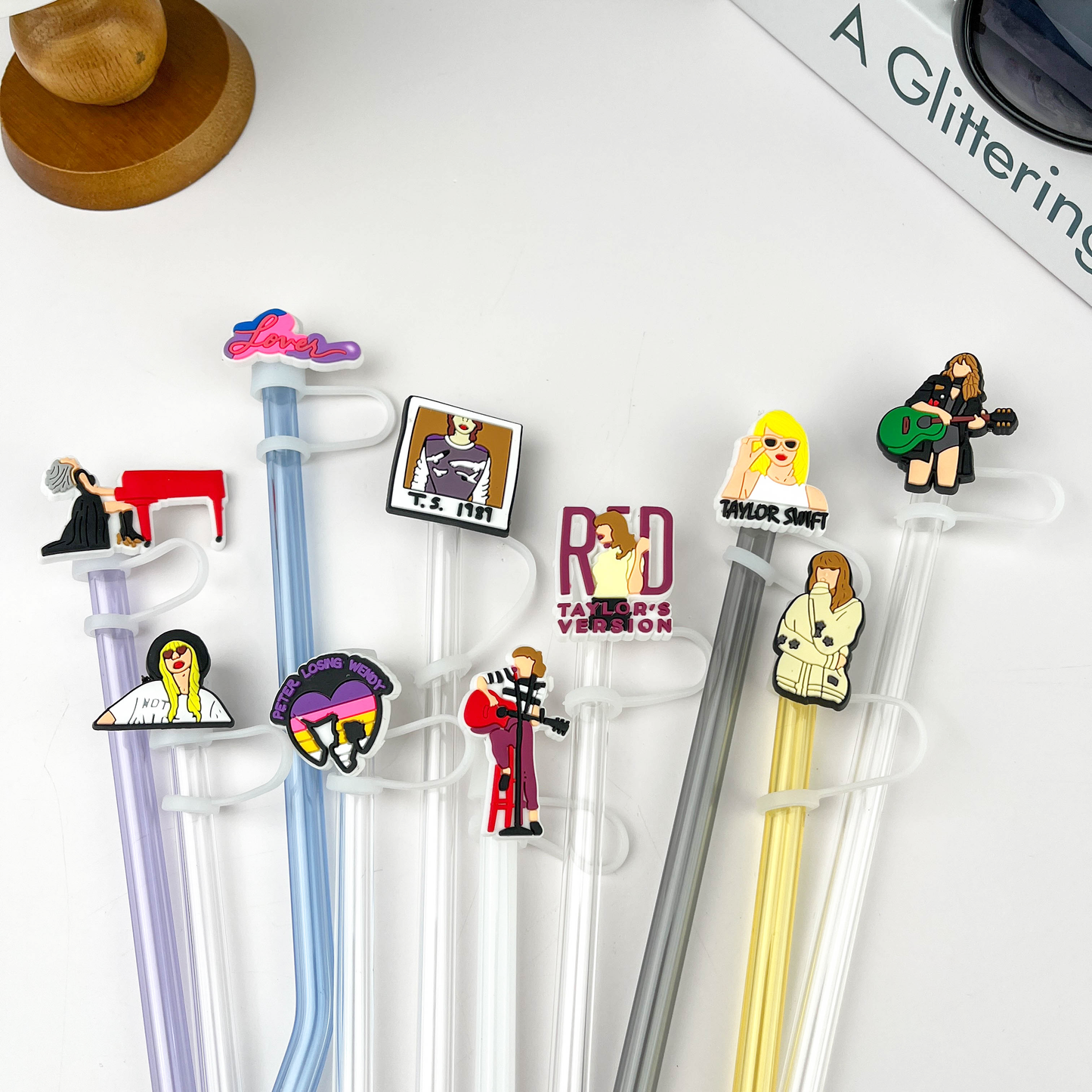 Cute Taylor Straw Topper: 8