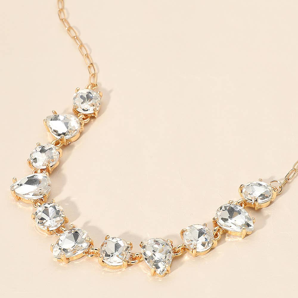 Gem Candy Necklace: Blue,Multi