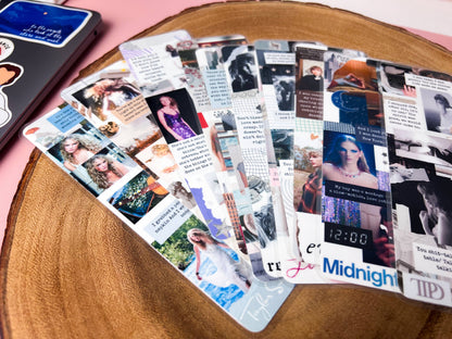 Eras Collage Bookmarks: Lover