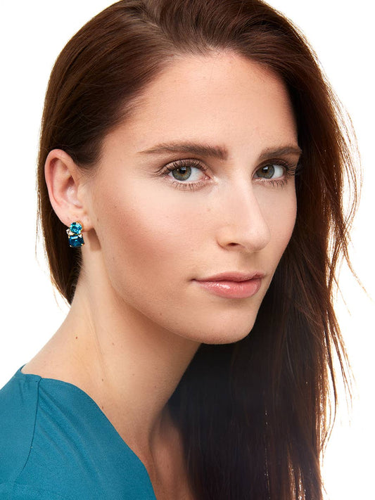 Camera Ready Earrings!: Blue
