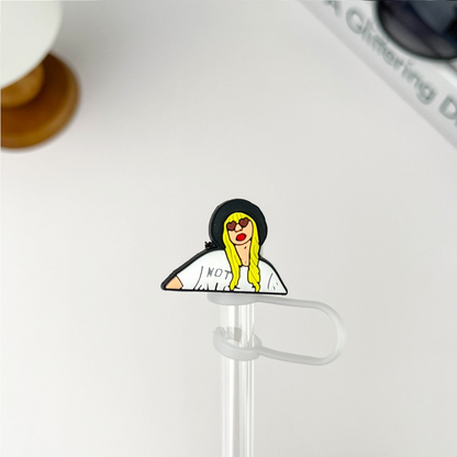 Cute Taylor Straw Topper: 6
