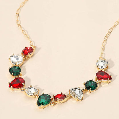Gem Candy Necklace: Blue,Multi