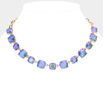 Gem Candy Necklace: Royal Blue