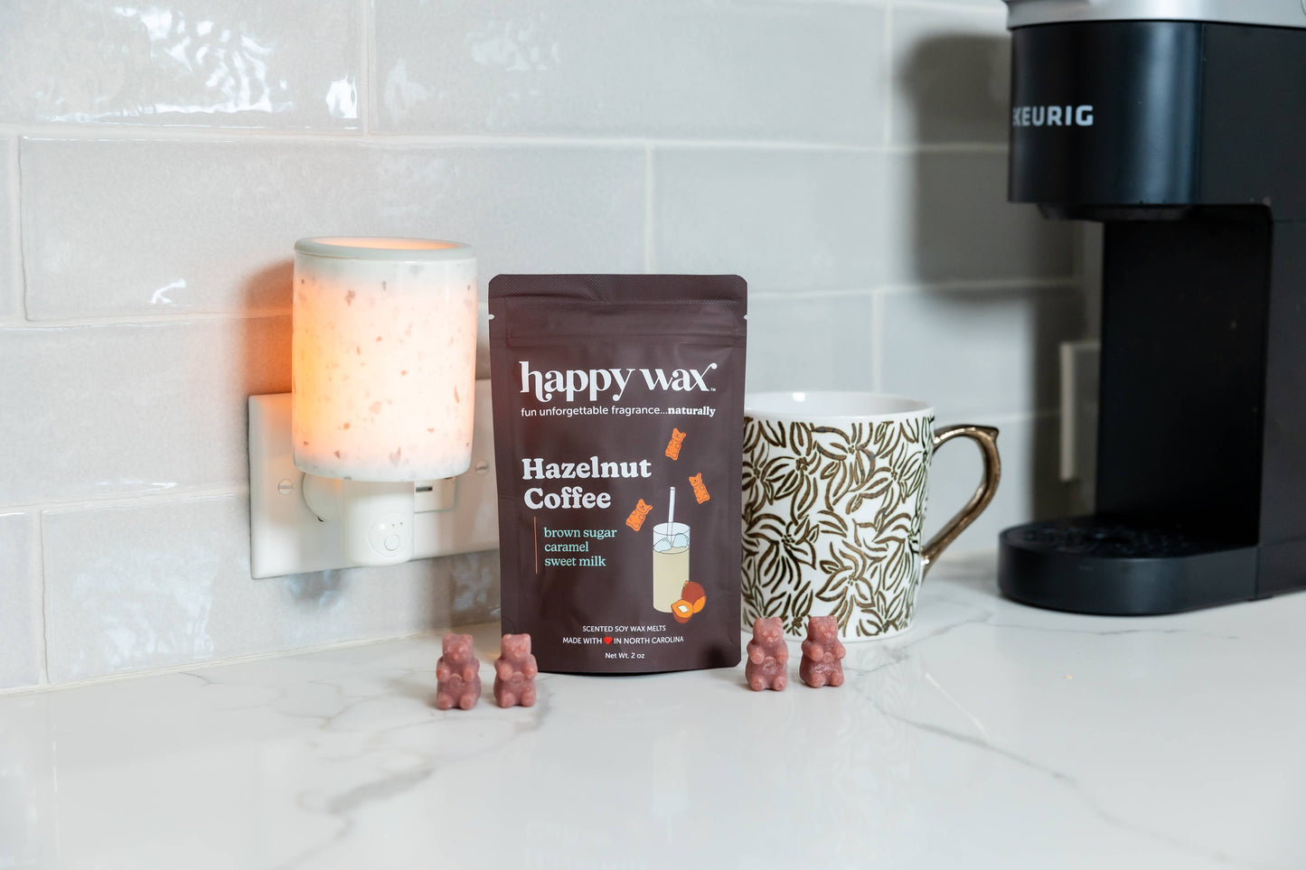 Timer Outlet Wax Warmer for Scented Wax Melts: Opalescent